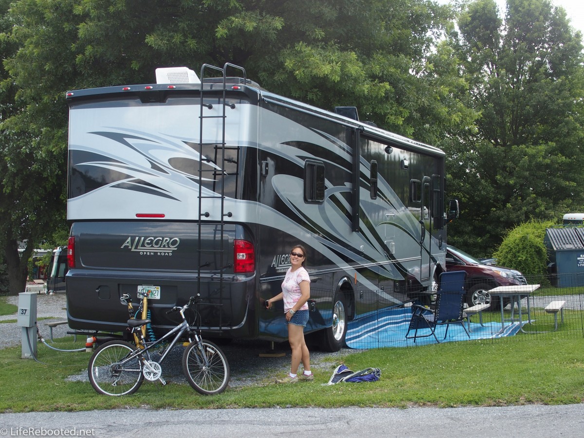 Back from a short bike ride through Intercourse PA.