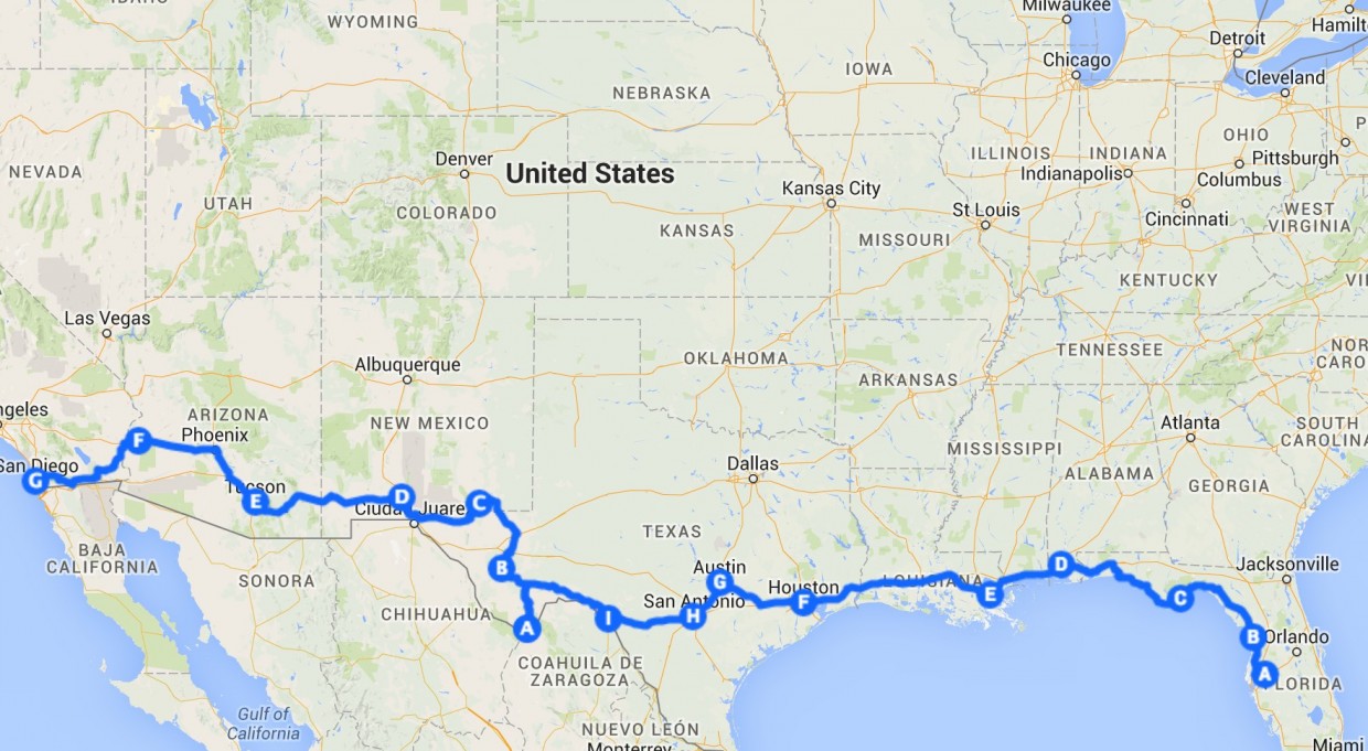 Route West