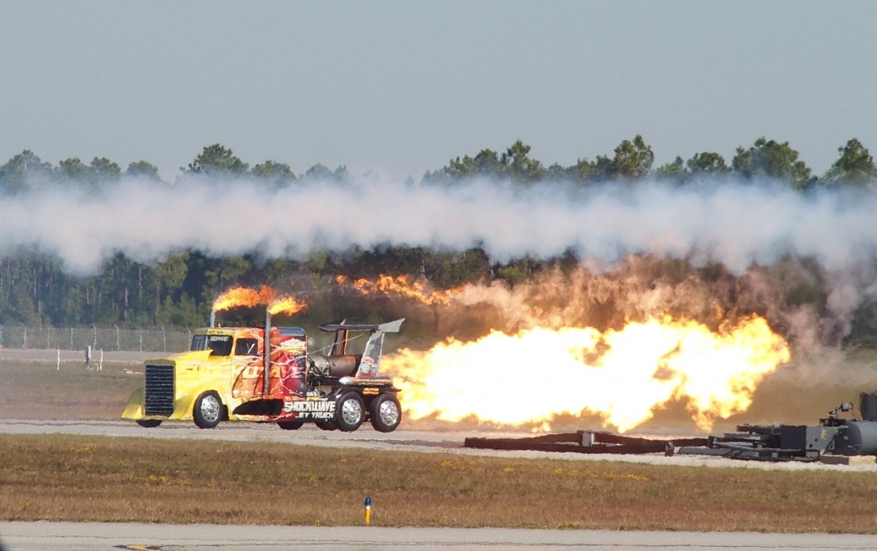 The ShockWave Jet Truck
