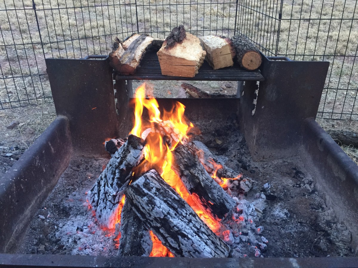 Staying warm in the chilly weather!