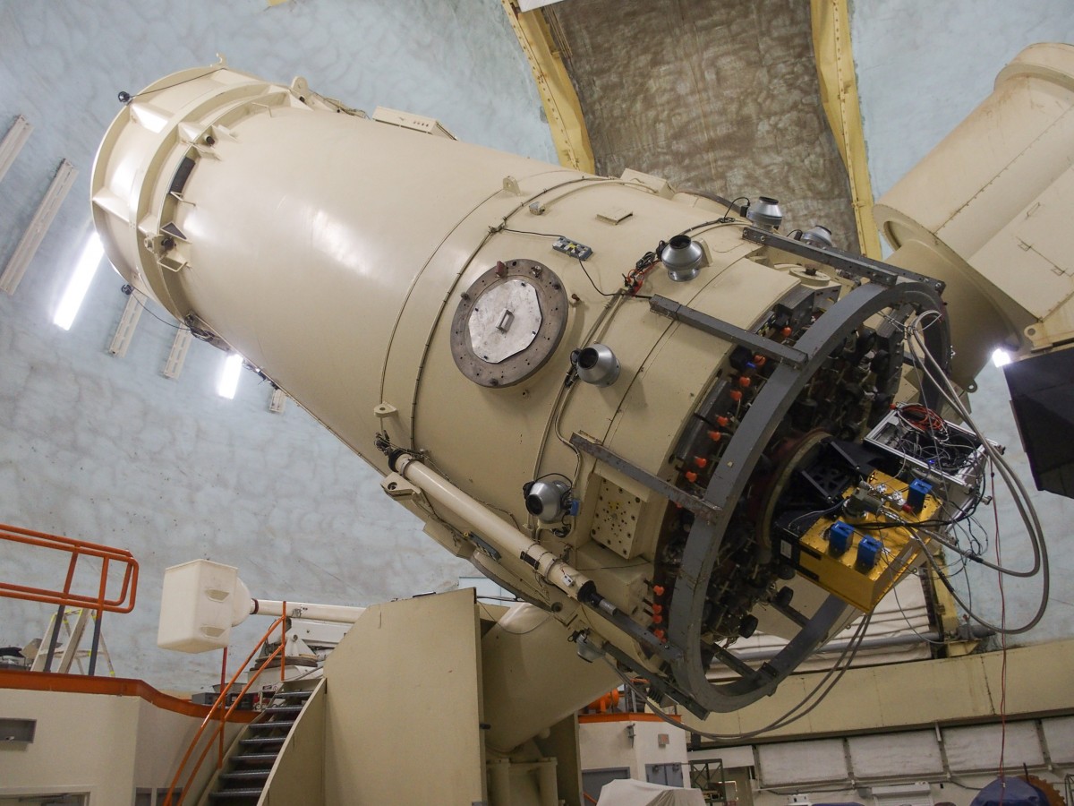 The Harlan J. Smith Telescope.