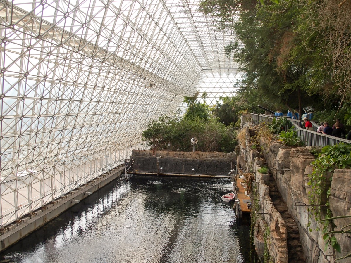 Inside Biosphere 2