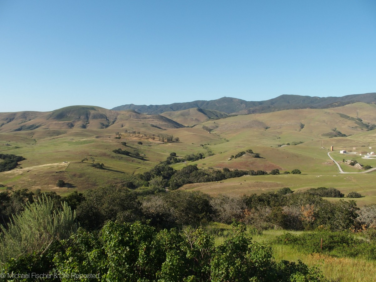 The view from Eagle Rock during our hike in El Chorro Regional Park.