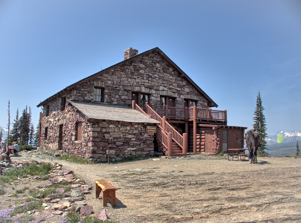 Arrival at the Chalet