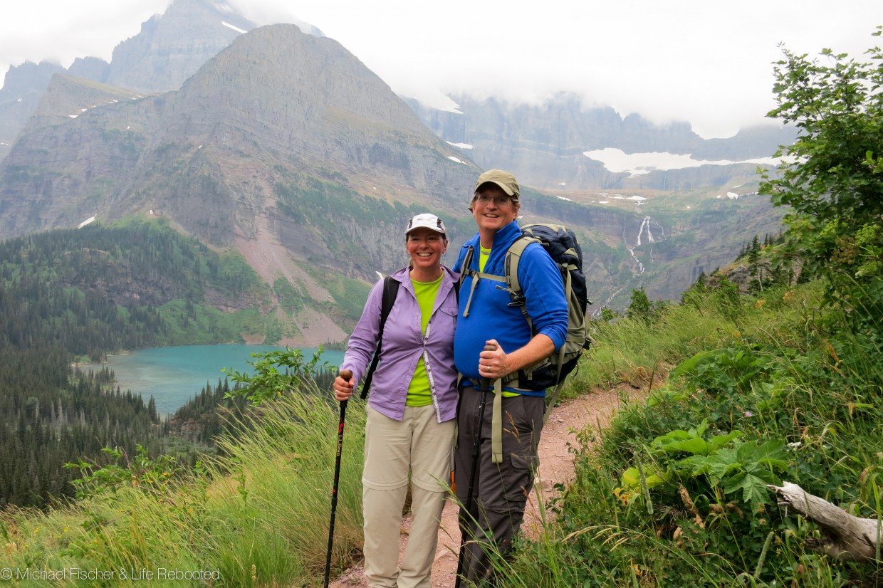 Sue and Jeff made it onto the hiking express boat too.