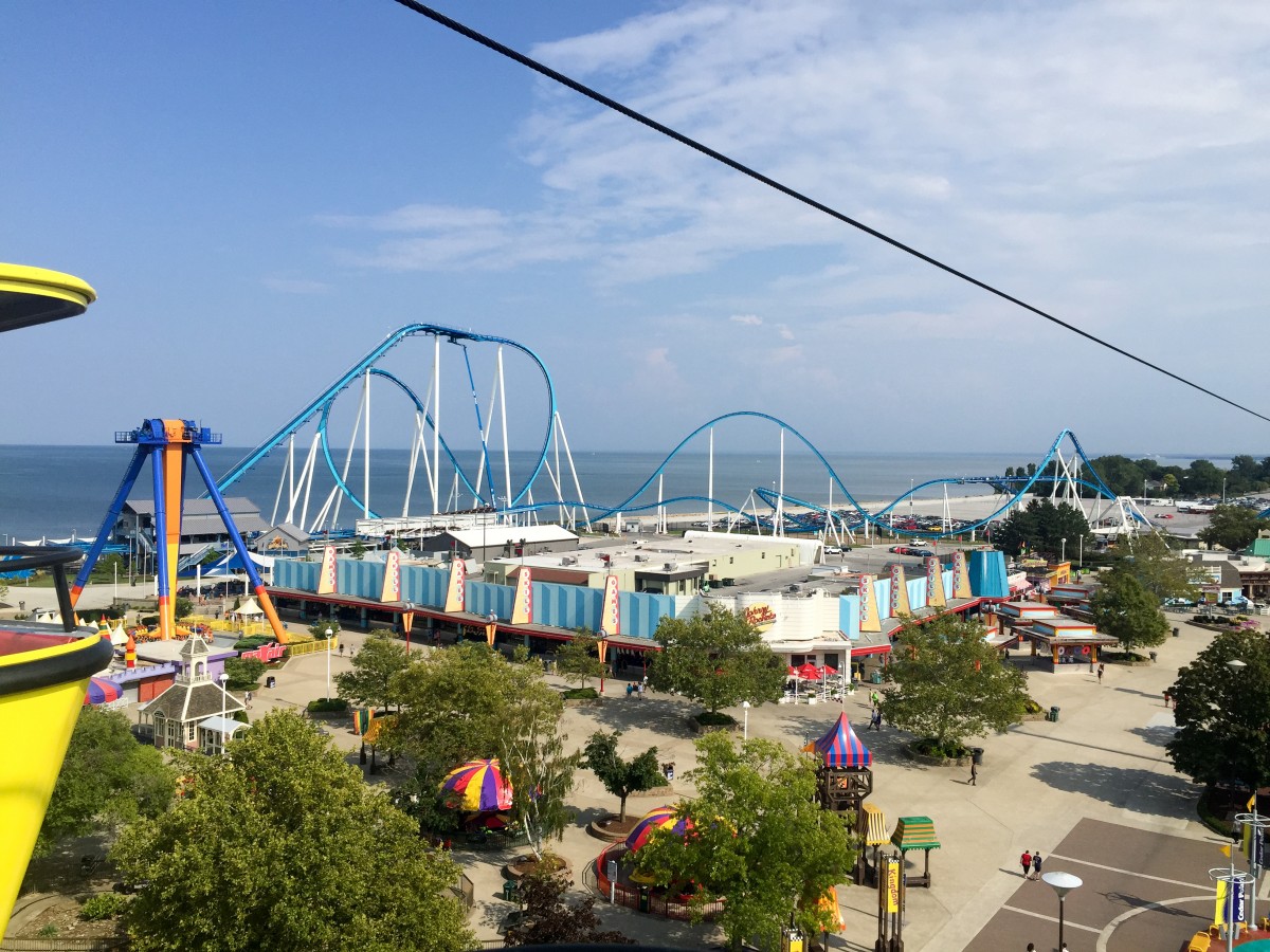 Cedar Point Park, on Lake Erie