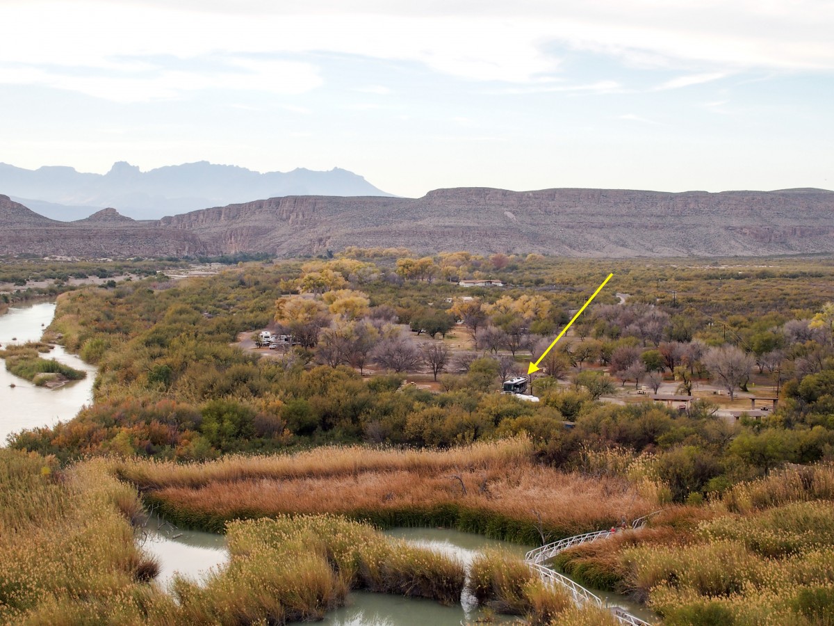 Rover at Big Bend National Park