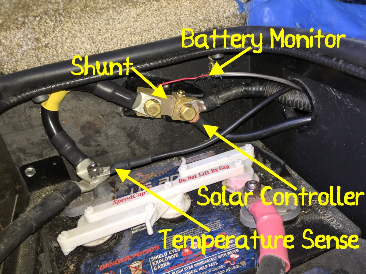 Many new wires to the batteries!