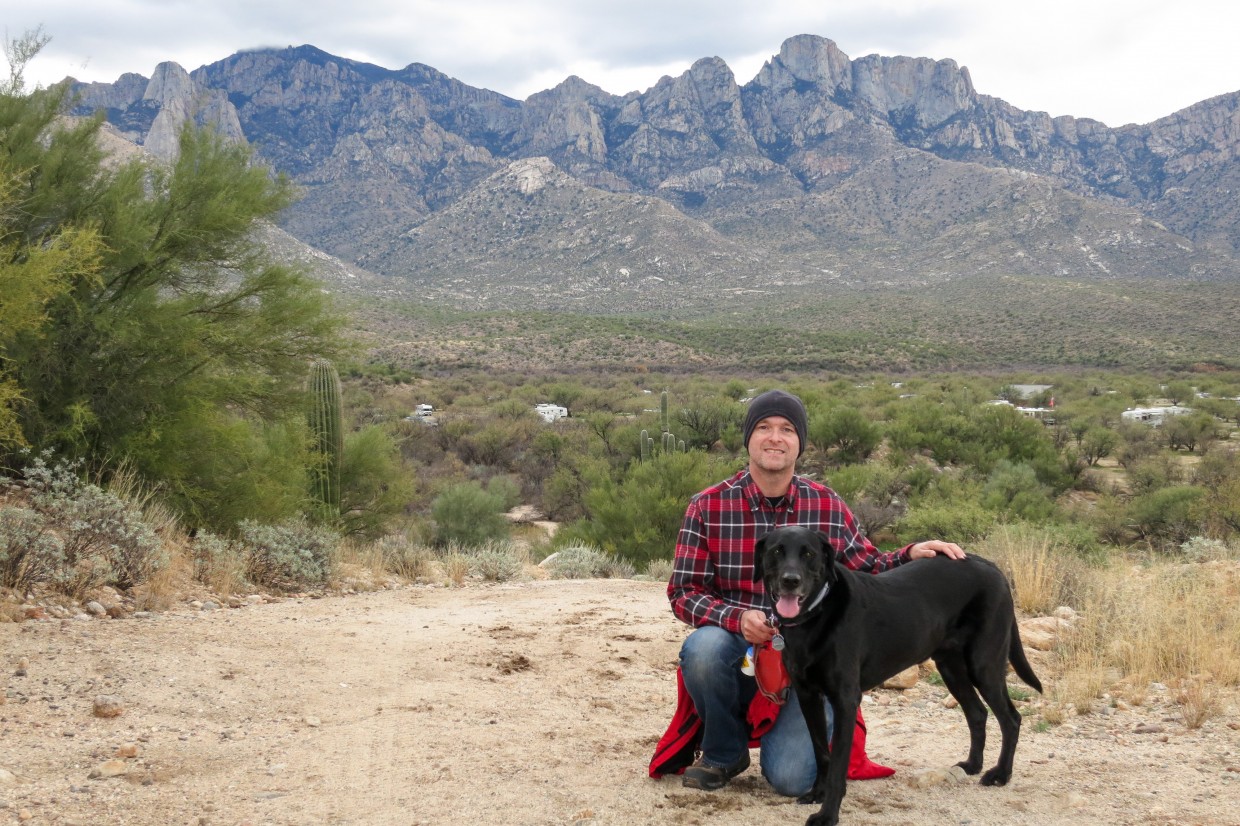 Taking a break on the 50-year trail.
