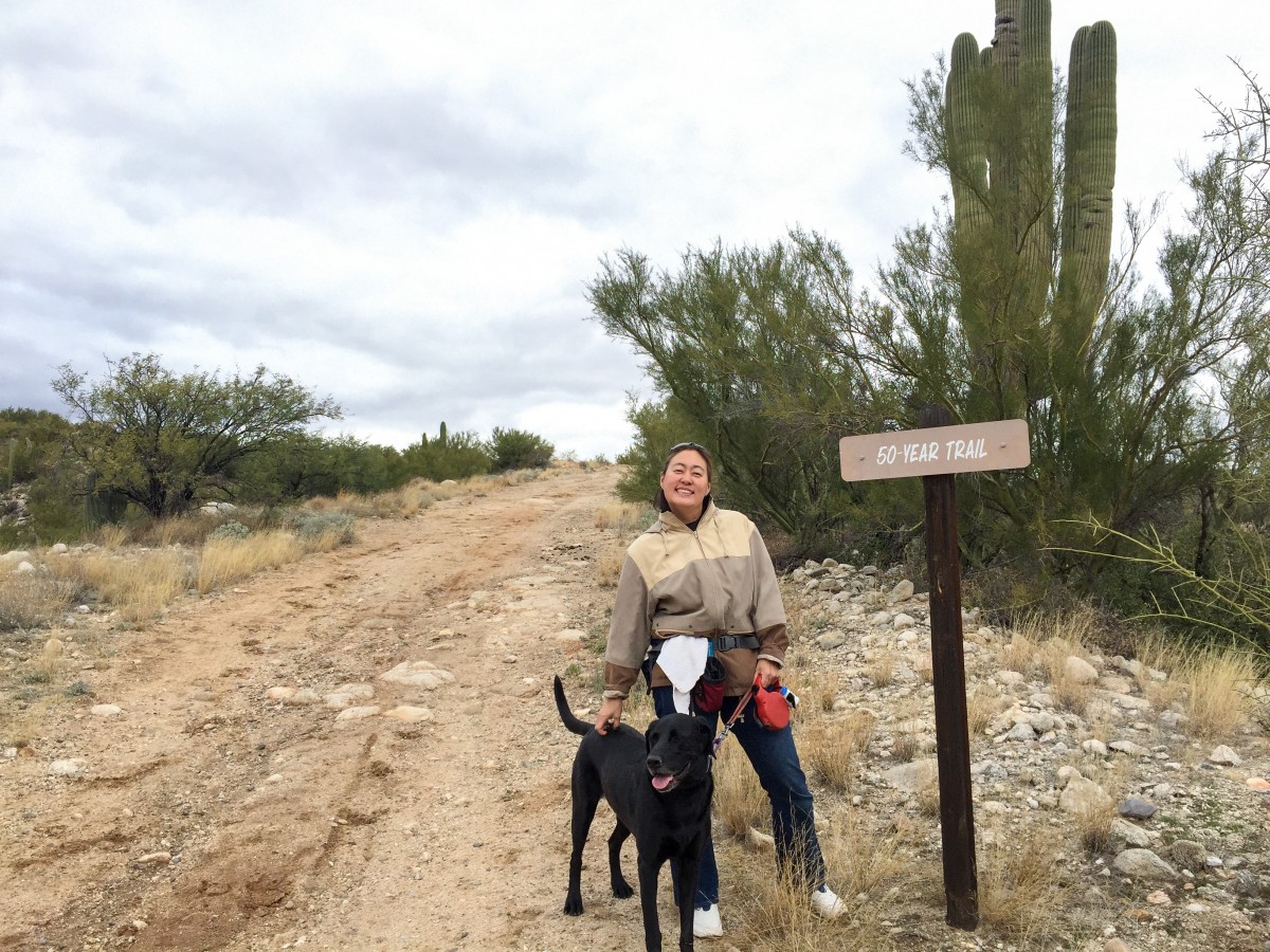 Opie loves a nice hike.