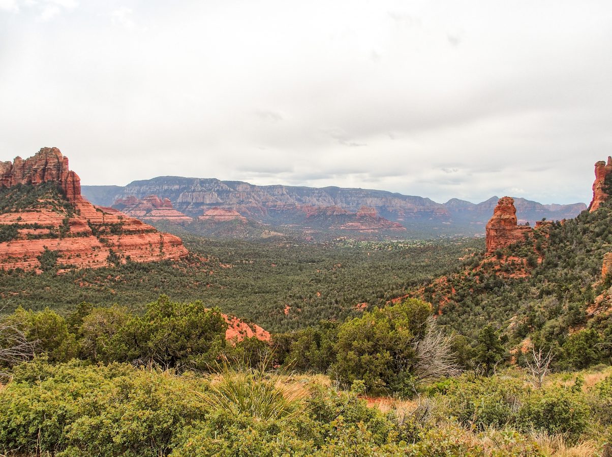 The view from Brin's Mesa.