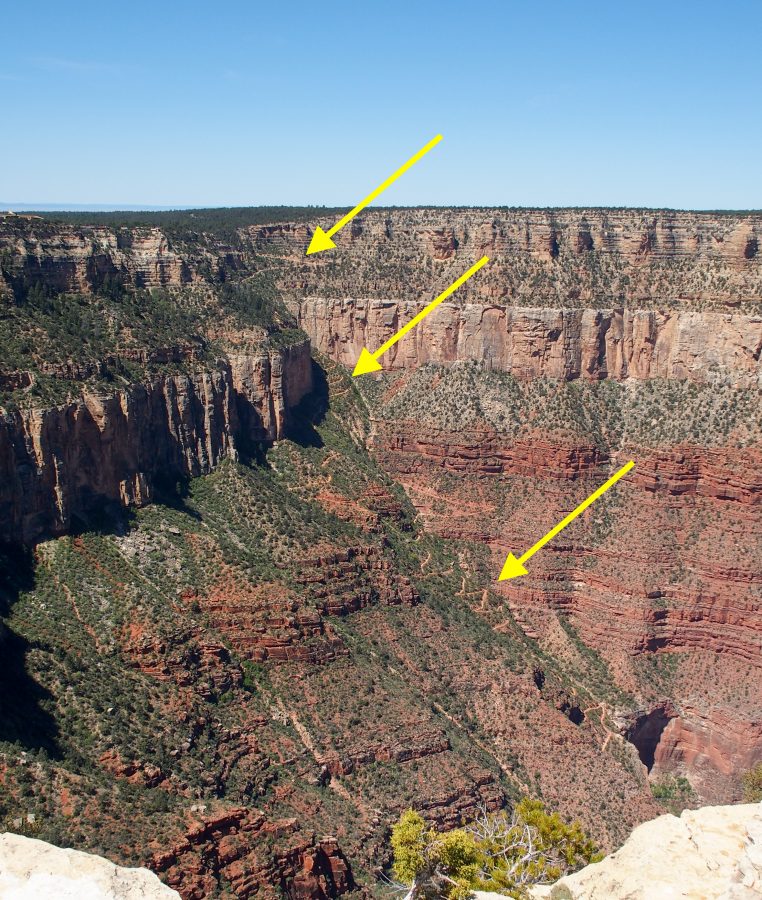 Bright Angel trail.
