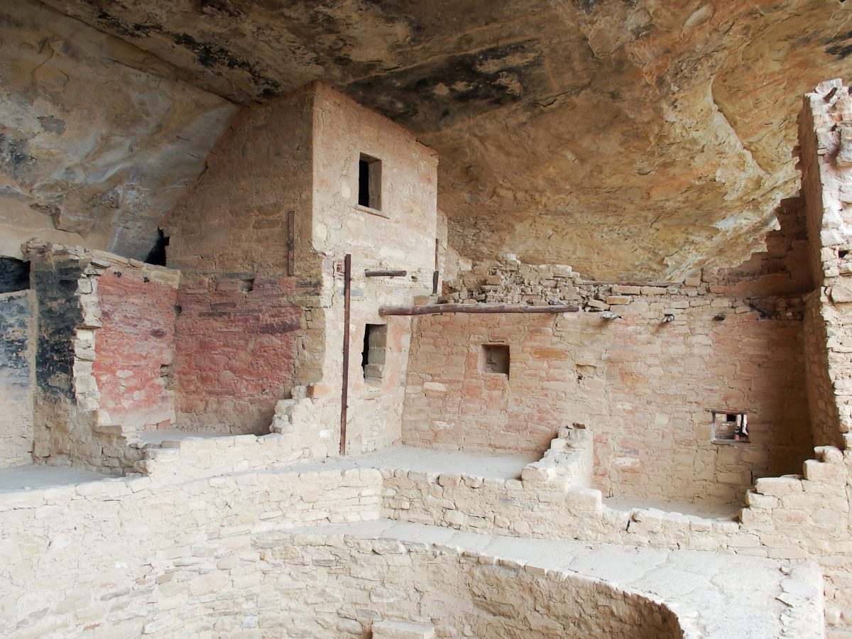 Inside of Balcony House