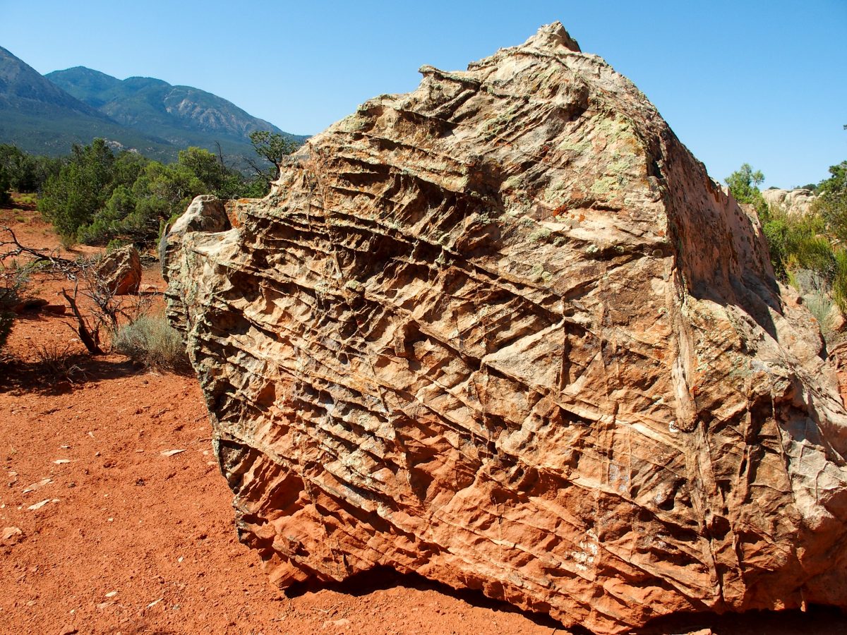 Calcite boxwork formations?
