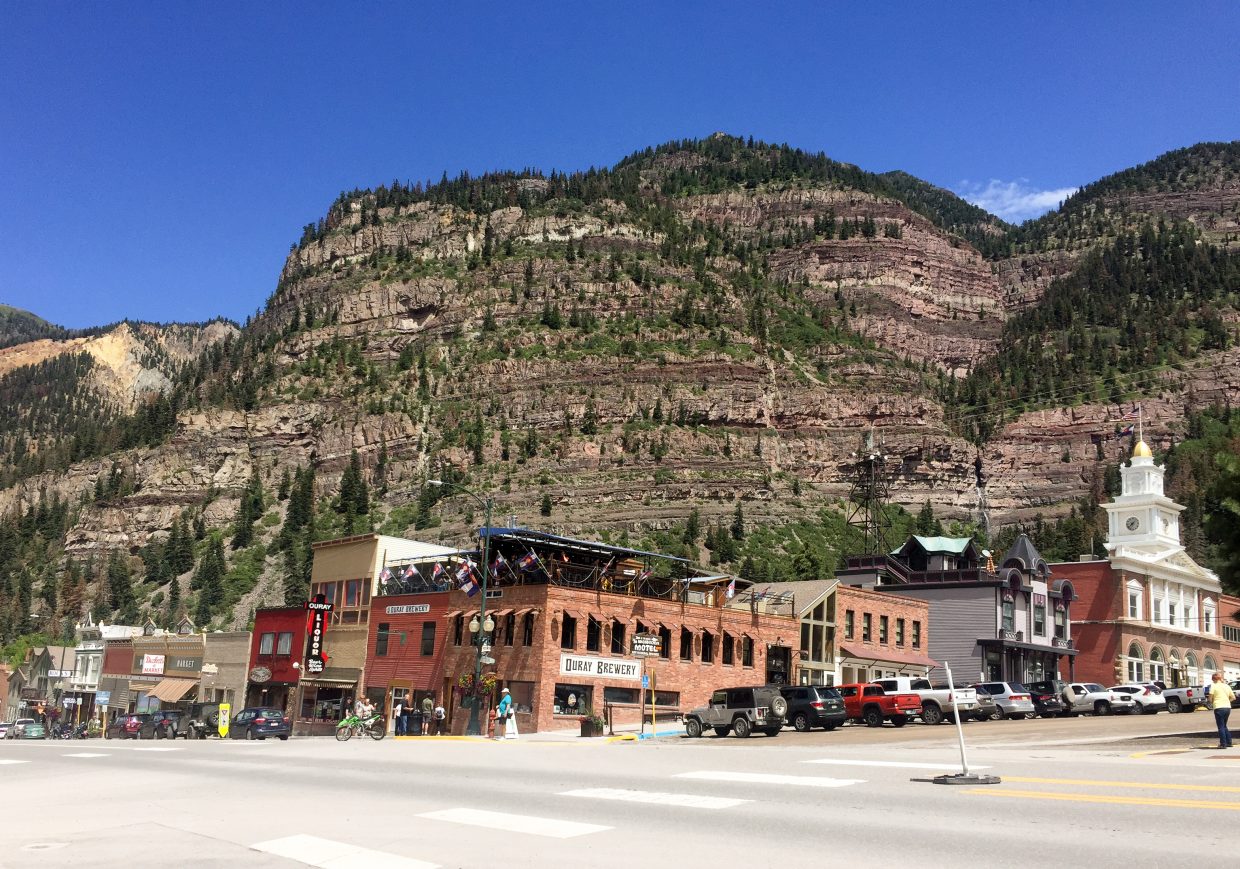 Downtown Ouray Colorado