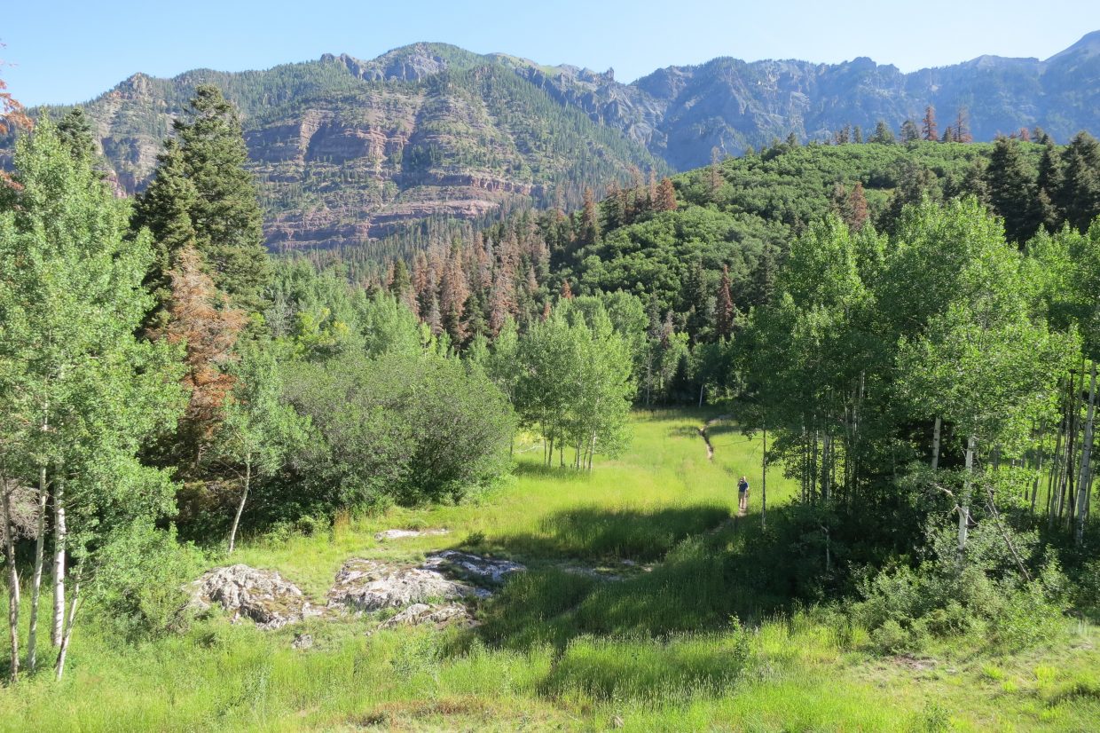 Back on the Ouray Perimeter Trail