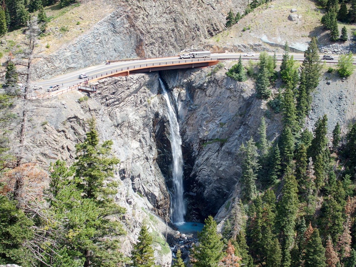 Bear Creek Falls from the Sutton Mine Trail