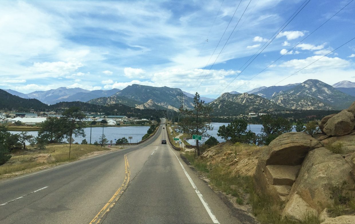 Approaching Estes Park CO