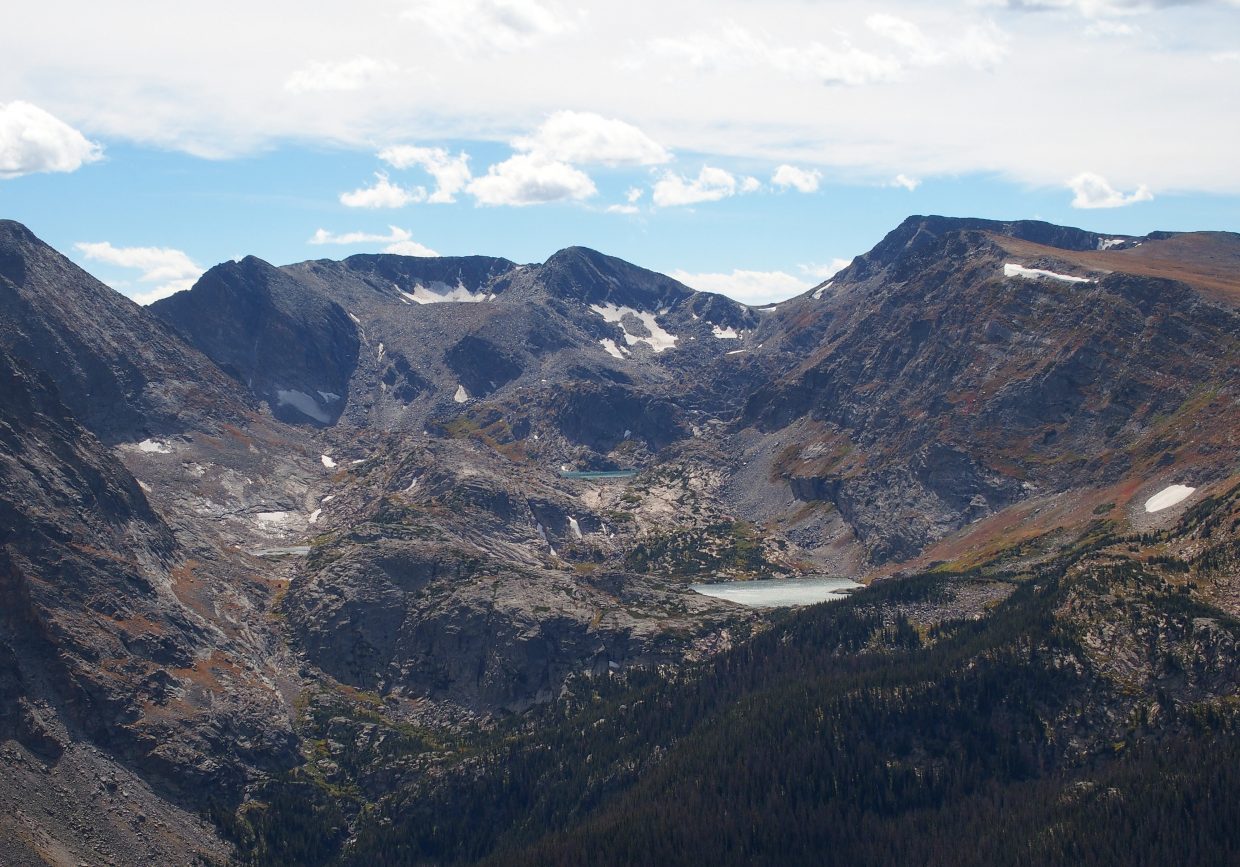 One of the many amazing views along Trail Ridge Rd.